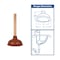 Thrifco Plumbing 1/4 Inch Closet Flange Extension Ring Kit Replaces Bruco CF300A 4506997 - alternate 2